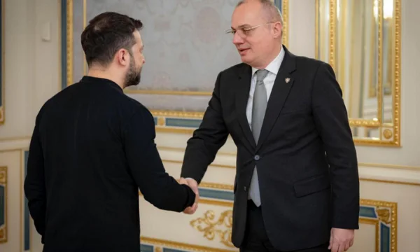 Albanian top diplomat meets with Zelensky in Kiev: Albania Stands Firm With Ukraine