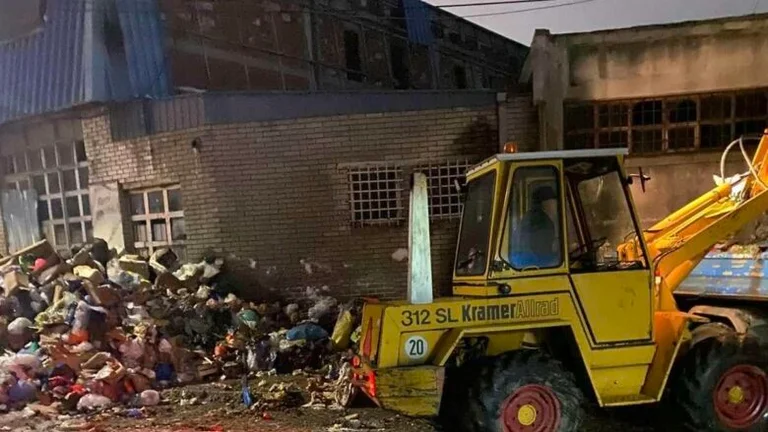 Capital Inspectorate of Clearing Spaces Around Green Market warns punitive measures against responsible persons