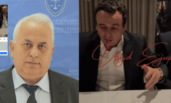 Judge Naser Maliqi likes Kurt's Facebook video, says that “gives vaki” that the children did to him
