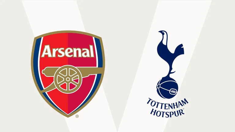 Arsenal Tottenham, official formations