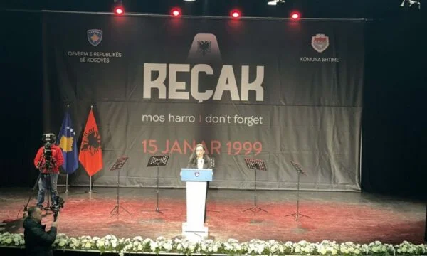 Osmani: As propaganda minister, Vuciqi argued massacres now as president denies Recak