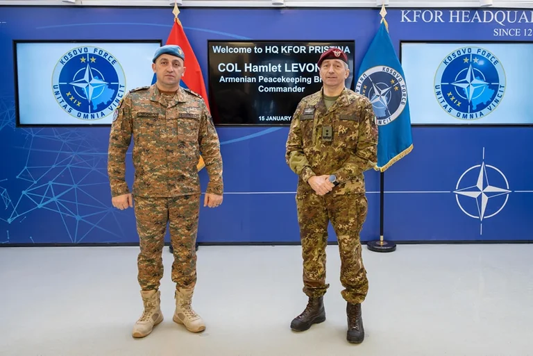 KFOR, Armenia parla sicurezza, stabilità nel Kosovo