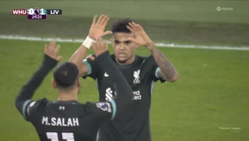 Liverpool in der Führung über West Ham, markiert Diaz VDEO