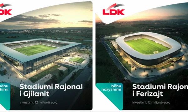 Obadiah presenta cinco estadios regionales: Kosovo debe tener grandes ambiciones