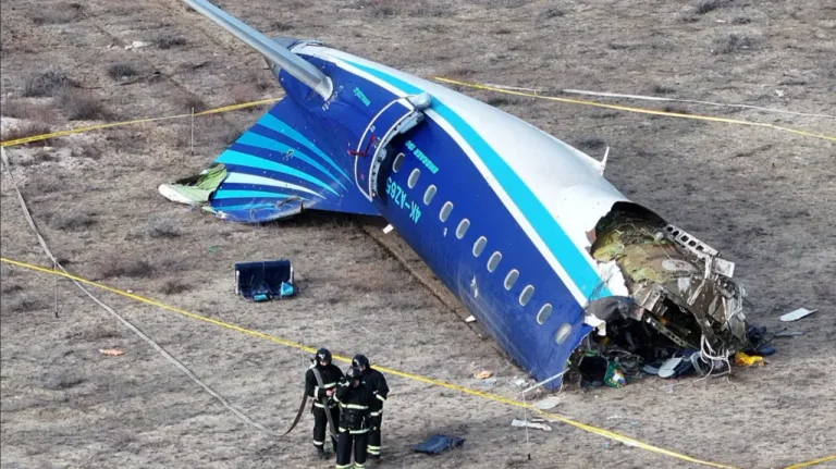 Putin apologises for the fall of Azerbaijan's plane without accepting responsibility