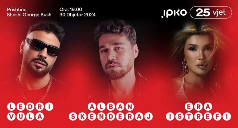 IPKO Festes 25th anniversary with Pristina's most Spectacular Concert