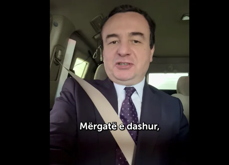 Kurti from the black jeep invites the diaspora to register for the February 9th elections (VIDEO)