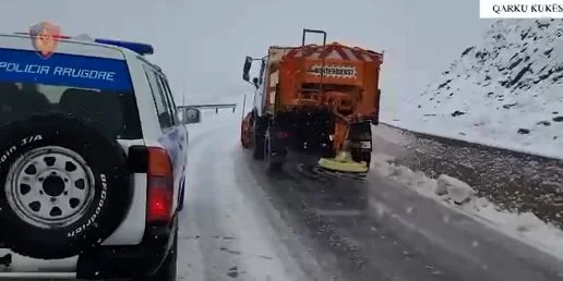 Snowfalls, rain mobilise Albania, appeal for increased caution during driving