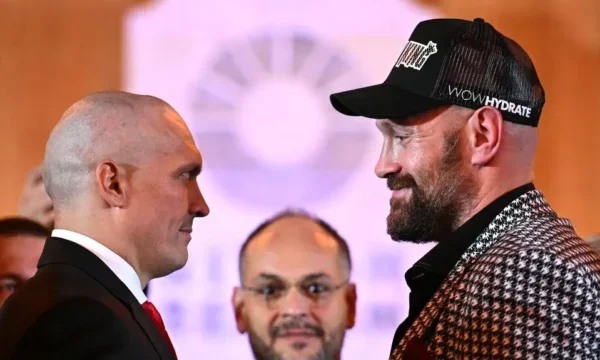 Das ist die Summe des Geldes, das Fury und Usyk von der Mechi heute Abend verdienen werden.
