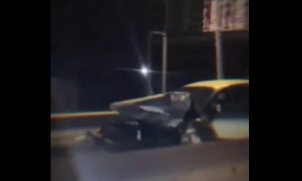 Fuerte accidente en Pristina