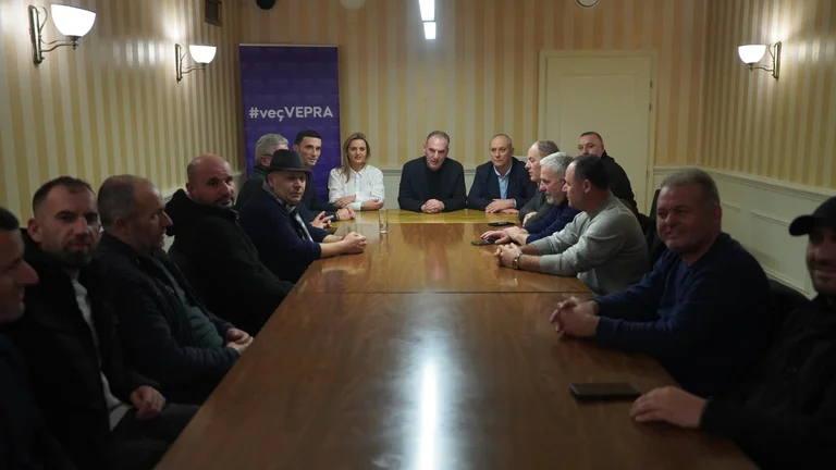 Limaj meets the election headquarters in Kline: NISMA continues stretch