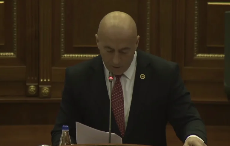 Haradinaj in speech to the Kosovo-Albanian assembly: Kurti's wrong steps make Serbia viewed as the victim of Kosovo irresponsible by internationals