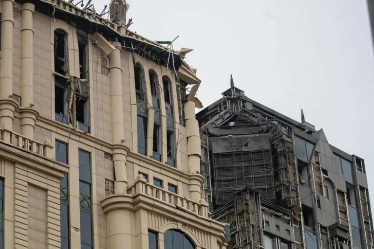 Russian bombings hit Albania's embassy in Kiev
