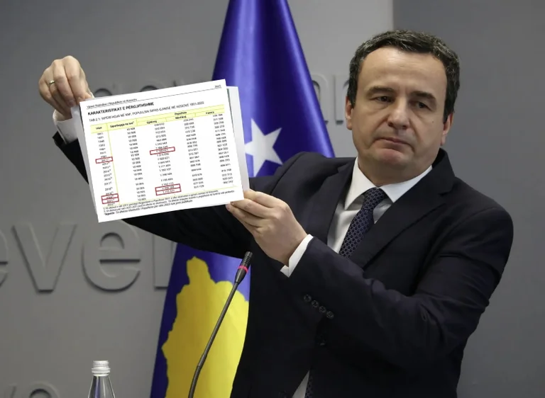 Albin Kurti a pris le pouvoir alors que le Kosovo compte 1,8 million de personnes, termine son mandat de 200 000 personnes en baisse.