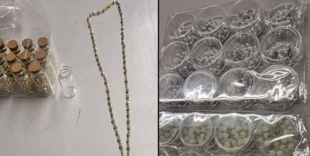 Two passengers stopped at Pristina airport, expensive jewelry and clocks were found