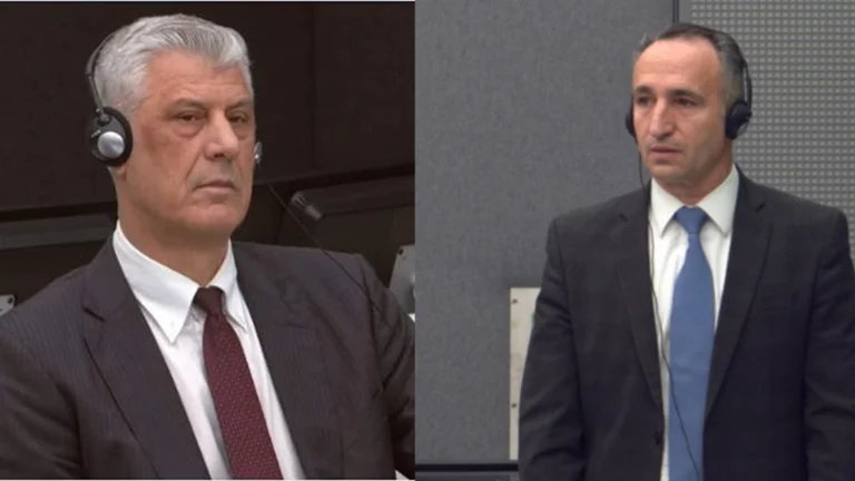 Nuevos cargos... Thaci y Smaj -- dentro de 30 días deben declararse culpables