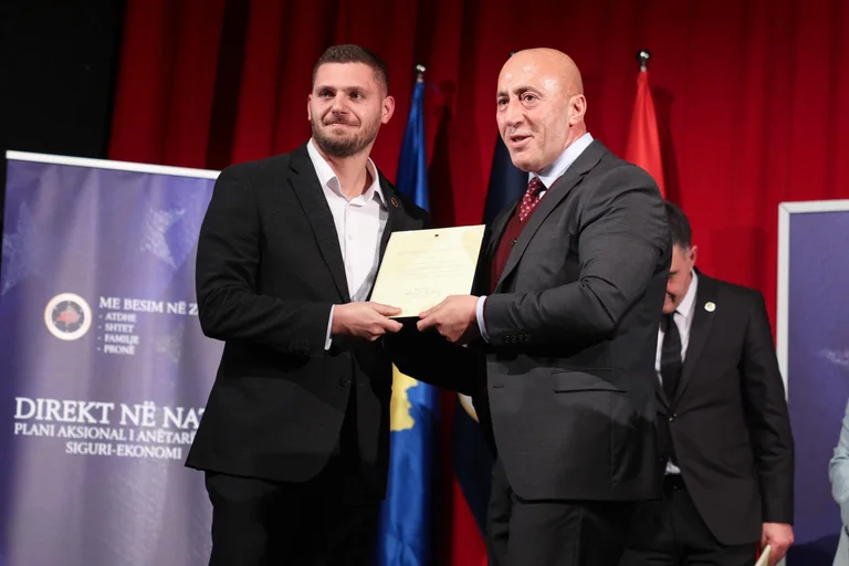 Gemaili candidate for deputy, Haradinaj: A young man honours not only Gjilan but all of Kosovo