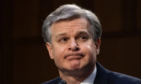 FBI Director Wray says he will resign before Trump's return