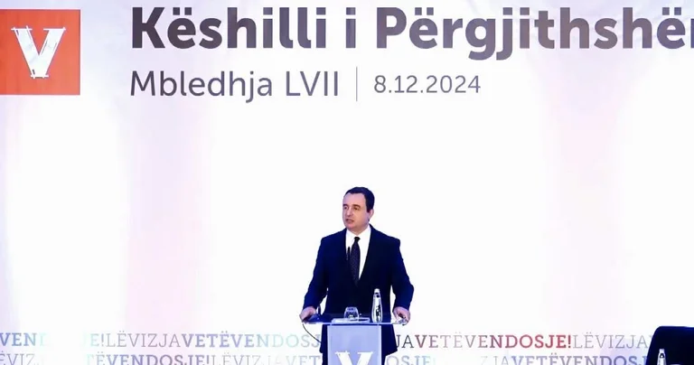 Albin Kurti faces no one from the party, the only candidate for prime minister from VV)