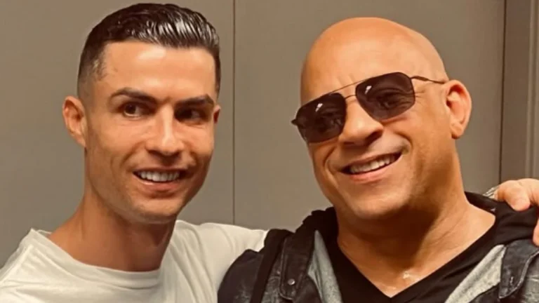 Ronaldo und Vin Diesel verraten das Netzwerk mit einem gemeinsamen Bild in Instagram