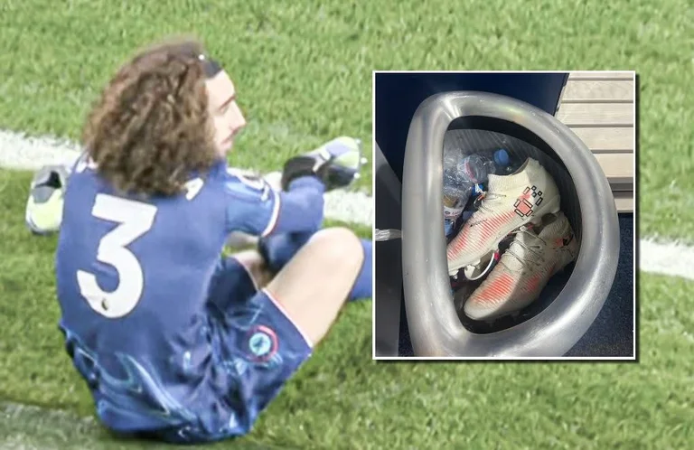 Cucurella shoots into the basket the athletes he twice made of Tottenham