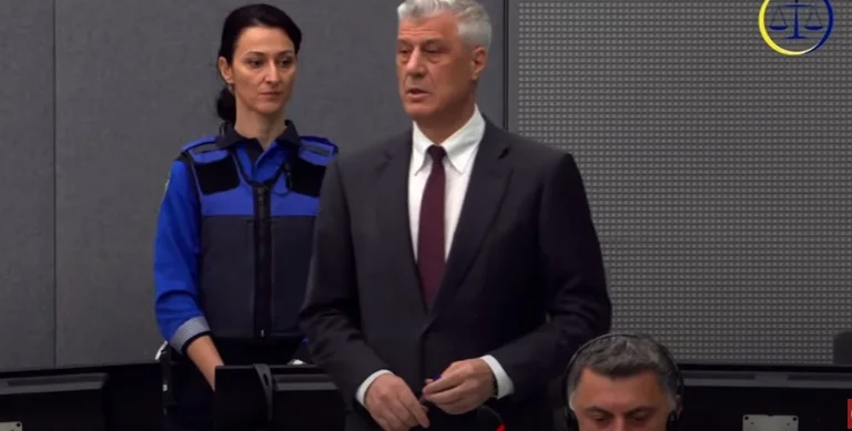 Las Cámaras Especializadas son productos de la República de Kosovo: La palabra completa del ex Presidente Thaci en el tribunal de La Haya
