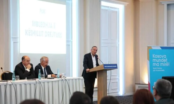 Réunion du Conseil directeur du PDK, Hamza: le Kosovo peut le mieux, nous pouvons tous le mieux