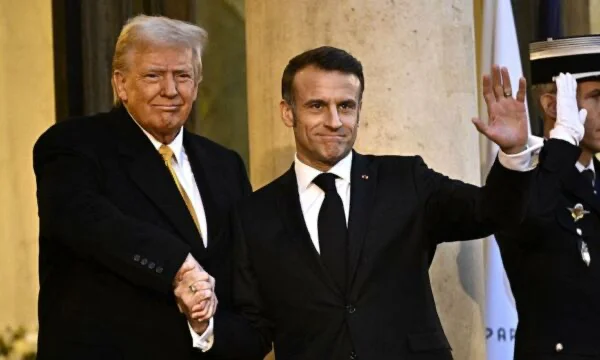 Trump at the meeting with Macro: The world seems a little crazy actually, we'll talk about this.