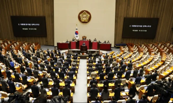 La moción de despido del presidente surcoreano falla