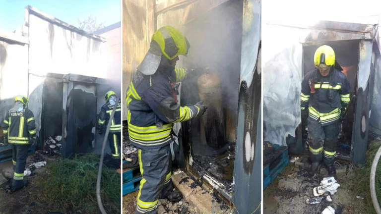 Fuochi d'affari coinvolti in Vlora, causa sospetti flussi di gas