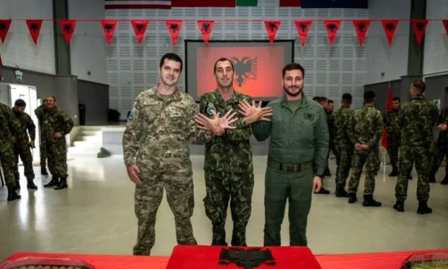 Montenegrin soldier makes eagle, defence minister declared