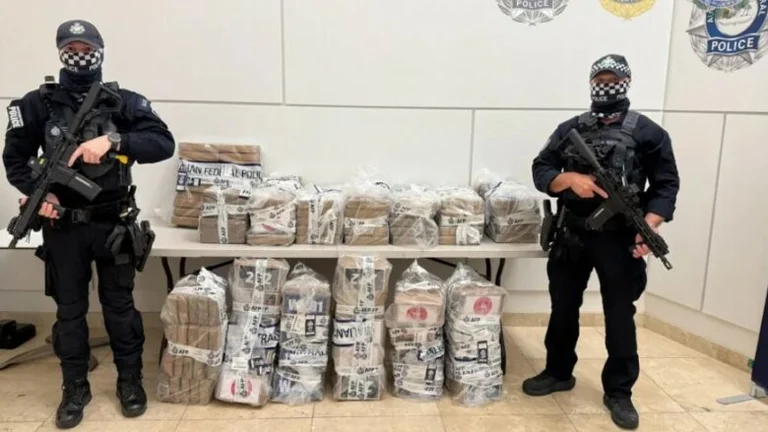 Australian police seized 2.3 tonnes of cocaine worth $500 million, found on a broken boat