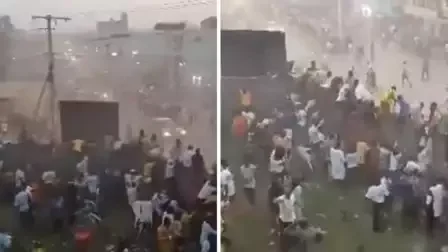 Massiver Kampf nach einem Fußball Spiel in Guinea, Berichte von dutzenden Todesfällen