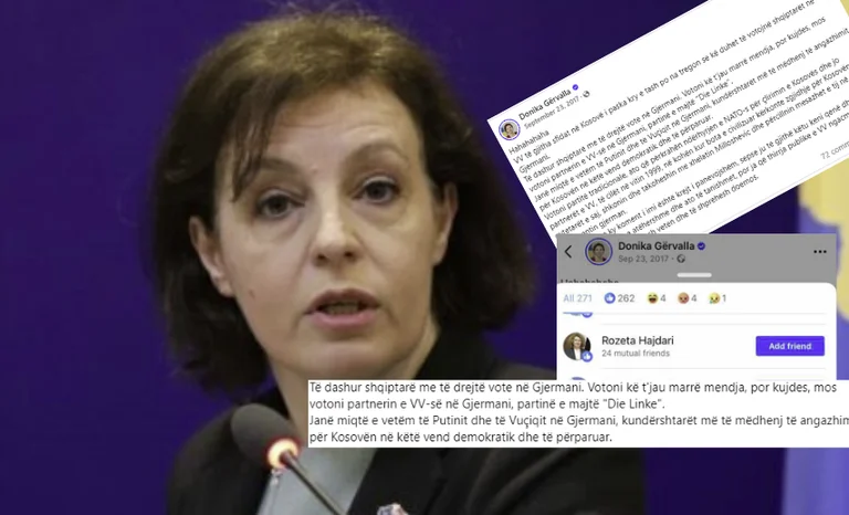 Time when Rosetta Hajdari enjoyed the status of the vs. Gervala VVIé, Germany
