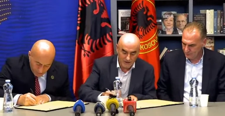 La coalition AAK-Nisma rejoint “Ideal” par Nuredin Lushtak