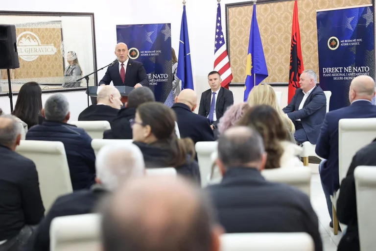 Haradinaj in Junik: Wir versprechen uns nicht, weil wir den Weg kennen.