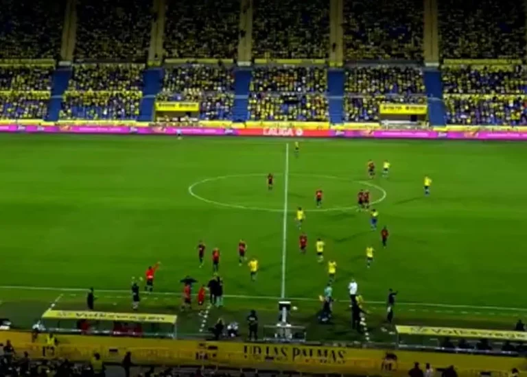Vedat Muriqi is punishable by red card for unsport behavior at the Las Palmas meeting.