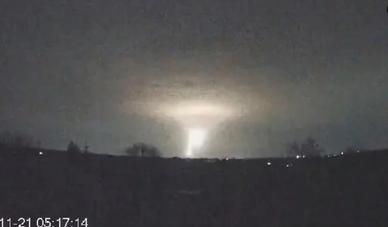 Warnungsgefahr: Verwendung von russischen fortschrittlichen Raketen, Westsignal