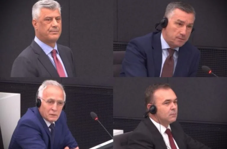 Në Hagë vazhdon procesi gjyqësor në rastin “Thaçi e të tjerët”