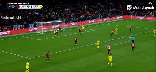 L'Albanie obtient deux buts pour 10 minutes de l'Ukraine