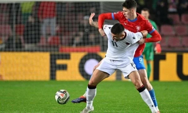 Albania's possible formation of match against Czechia