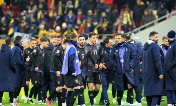 Romanian-All Romanian nationalist appeals last night at the Kosovo-Romanian match