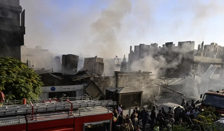 Israeli attacks in Damascus kill 15 people according to Syrian state media