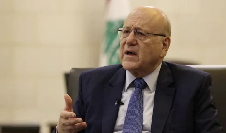Il primo ministro libanese chiama per la pace lungo il confine con Israele