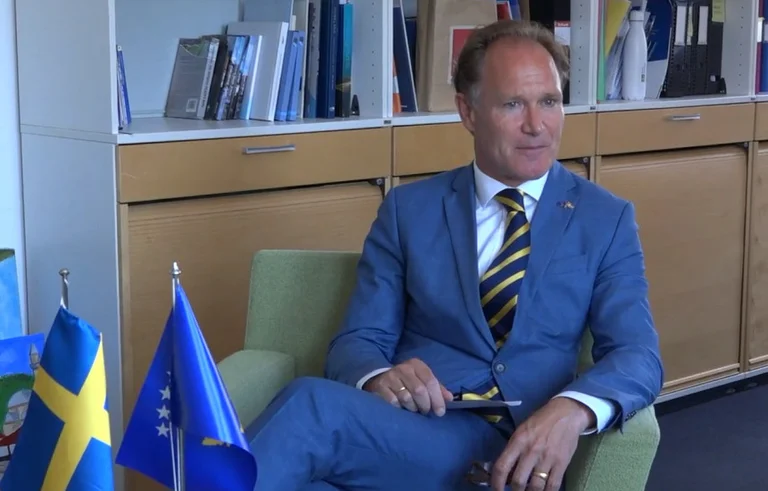 Sweden's Ambassador Westerlund urges Kosovo to submit association draft to Constitutional