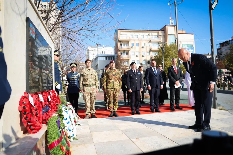 Haradinaj honours British fallen since World War I
