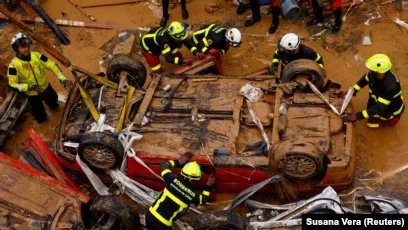 Espagne : 78 personnes disparues des inondations