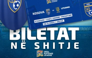 Tickets für Kosovo-Litvian Spiel gehen zum Verkauf
