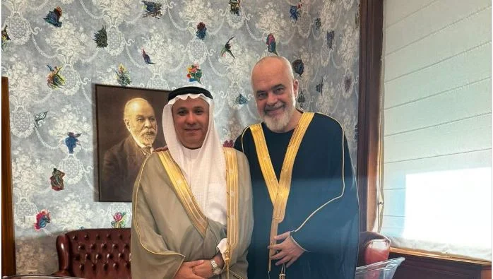 Rama rencontre l'ambassadeur de l'Arabie saoudite, l'arabe