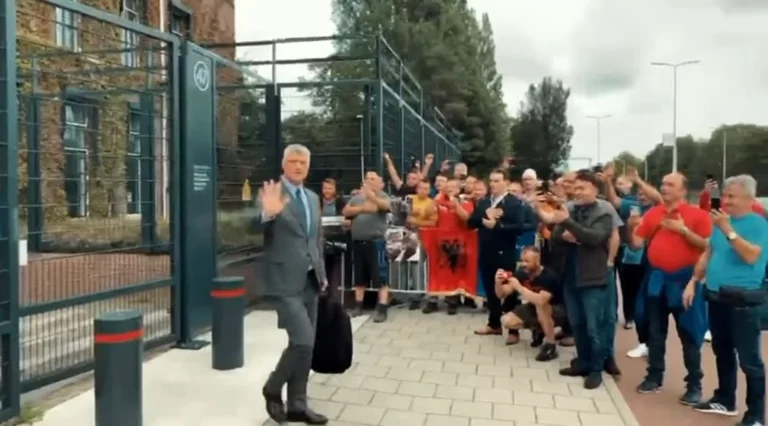 I've always tried to do my best for my country”-Andrit distributes video with a message from former President Thaci